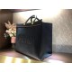 Fendi SUNSHINE MEDIUM Canvas Bag Black