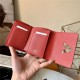 Louis Vuitton TWIST COMPACT WALLET Epi Coquelicot Red High