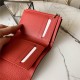 Louis Vuitton TWIST COMPACT WALLET Epi Coquelicot Red High