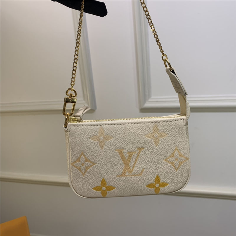 Louis Vuitton MINI POCHETTE ACCESSOIRES Monogram Empreinte High