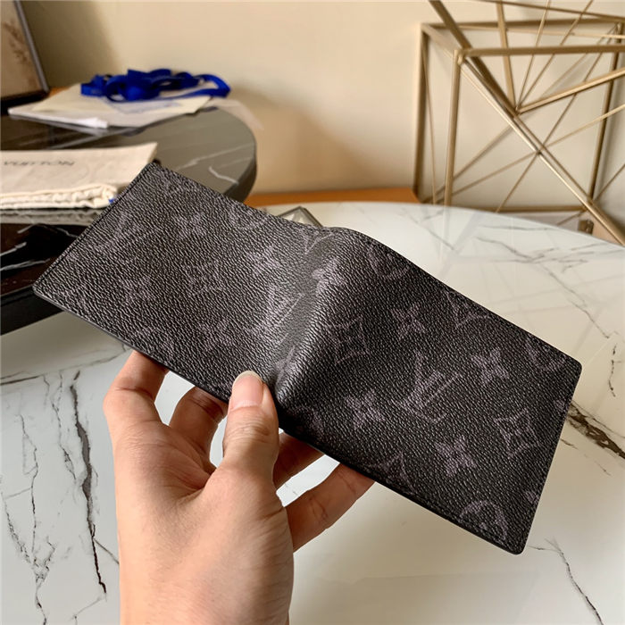 Louis Vuitton SLENDER WALLET Monogram Eclipse High