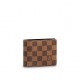 Louis Vuitton SLENDER WALLET Damier Ebene High