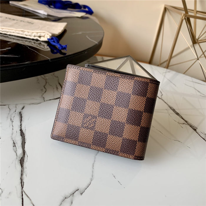 Louis Vuitton SLENDER WALLET Damier Ebene High