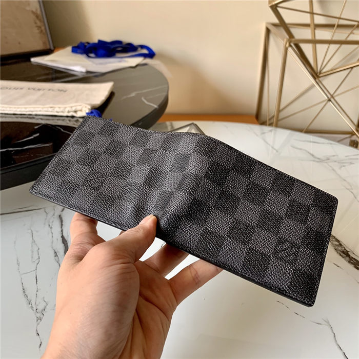 Louis Vuitton SLENDER WALLET Damier Graphite High