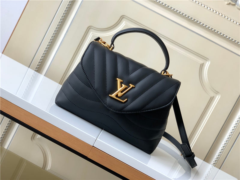 Louis Vuitton Hold Me top-handle bag Smooth cowhide leather M21720 Black High