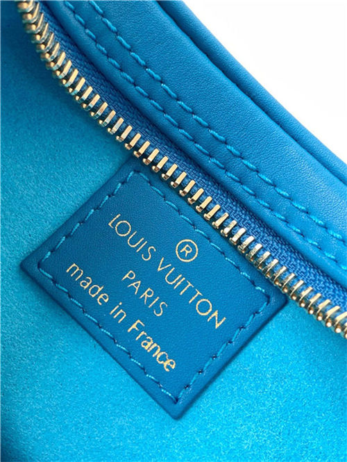 Louis Vuitton LOOP Baguette Handbag Calfskin M22593 Blue High