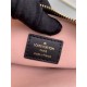 Louis Vuitton COUSSIN PM Monogram-embossed puffy lambskin Black High