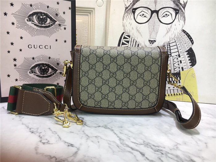 Gucci Horsebit 1955 mini bag Brown Trim mid