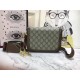 Gucci Horsebit 1955 mini bag Brown Trim mid