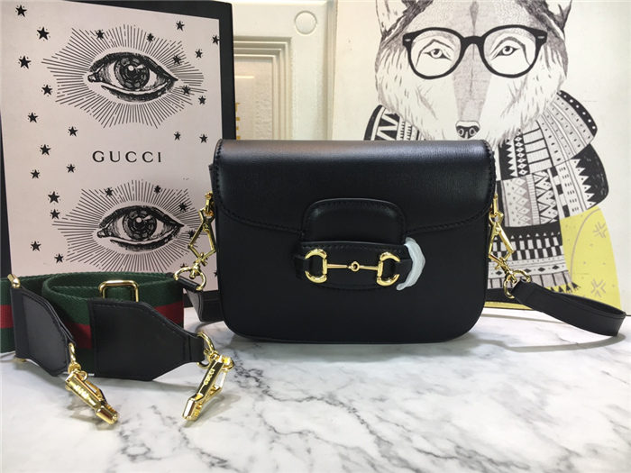 Gucci Horsebit 1955 mini bag Black mid