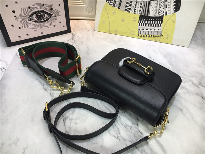 Gucci Horsebit 1955 mini bag Black mid