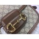 Gucci Horsebit 1955 shoulder bag 602204 Brown Trim mid