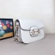 Gucci Horsebit 1955 shoulder bag 602204 White mid