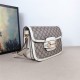 Gucci Horsebit 1955 shoulder bag 602204 White Trim mid