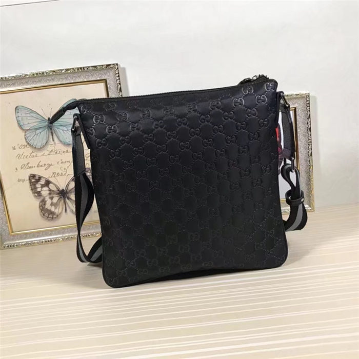 Gucci Crossbody Bag Black Nylon mid