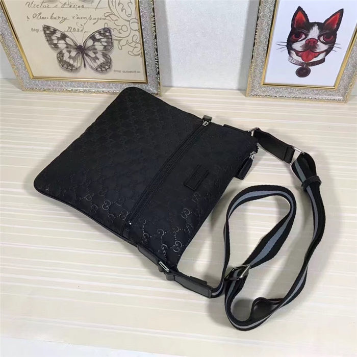 Gucci Crossbody Bag Black Nylon mid