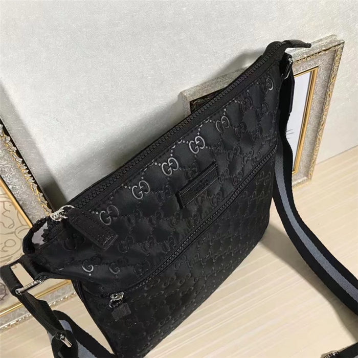 Gucci Crossbody Bag Black Nylon mid