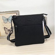 Gucci Crossbody Bag Black Canvas mid