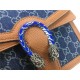 Dionysus mini bag jacquard denim mid