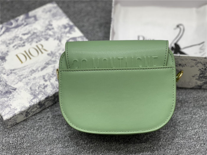 SMALL Dior BOBBY BAG Green Box Calfskin mid