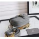 SMALL Dior BOBBY BAG Grey Box Calfskin mid