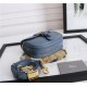 SMALL Dior BOBBY BAG Denim Blue Box Calfskin mid