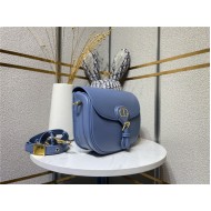 MEDIUM Dior BOBBY BAG Blue Box Calfskin mid