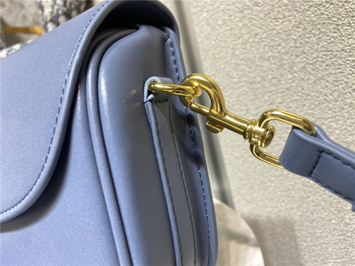 MEDIUM Dior BOBBY BAG Blue Box Calfskin mid