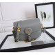 MEDIUM Dior BOBBY BAG Grey Box Calfskin mid