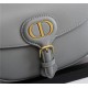 MEDIUM Dior BOBBY BAG Grey Box Calfskin mid