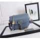 MEDIUM Dior BOBBY BAG Denim Blue Box Calfskin mid