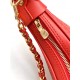 Louis Vuitton LOOP Baguette Handbag Calfskin M22594 Red High