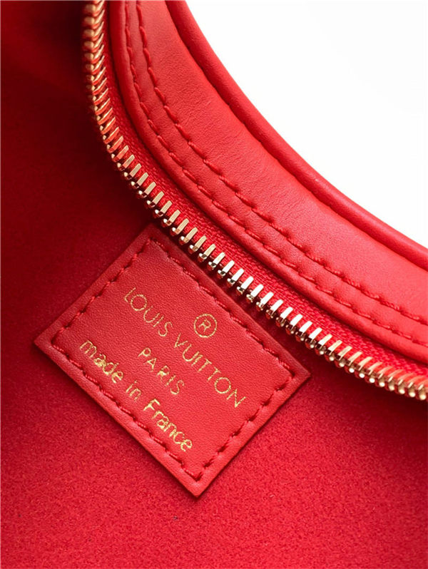 Louis Vuitton LOOP Baguette Handbag Calfskin M22594 Red High