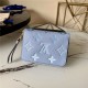 Louis Vuitton ZIPPY COIN PURSE Monogram Empreinte Summer Blue High