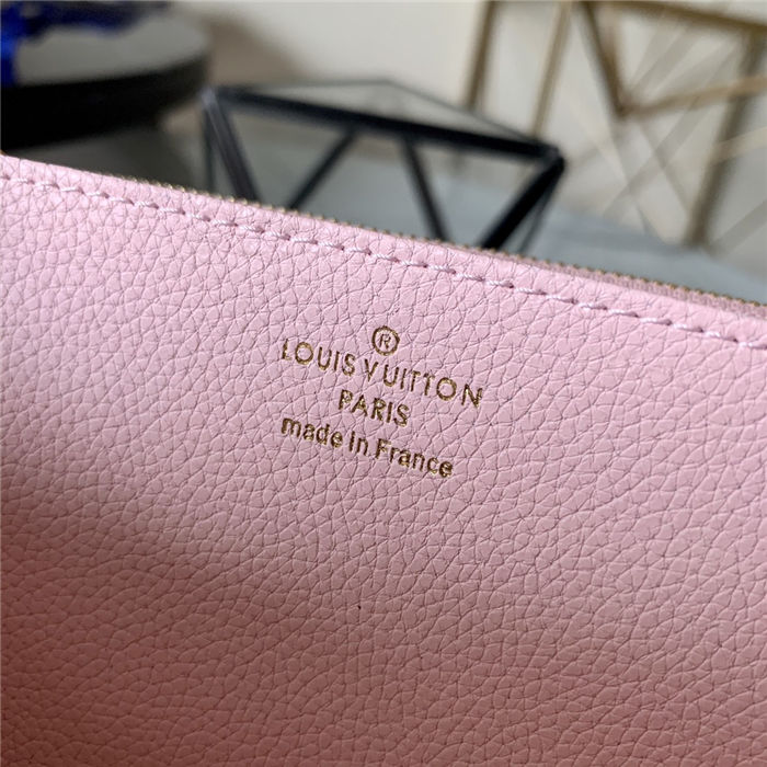 Louis Vuitton ZIPPY WALLET Monogram Empreinte Pink High