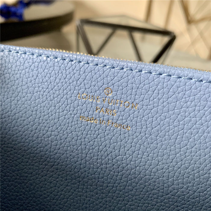 Louis Vuitton ZIPPY WALLET Monogram Empreinte Blue High