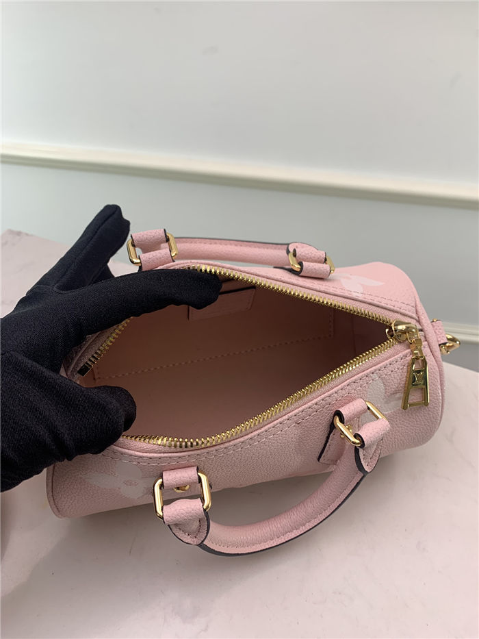 Louis Vuitton PAPILLON BB Monogram Empreinte Pink High