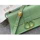 30 MONTAIGNE BAG Grained Calfskin Green mid