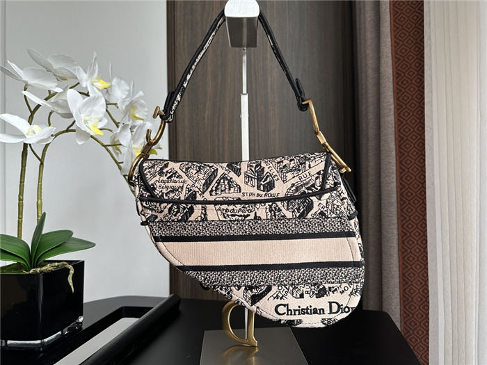 SADDLE BAG Embroidery High