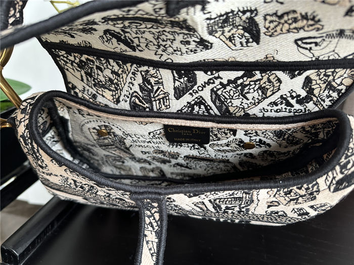 SADDLE BAG Embroidery High