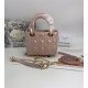 MINI LADY Dior BAG Pink Cannage Lambskin Gold Hardware mid