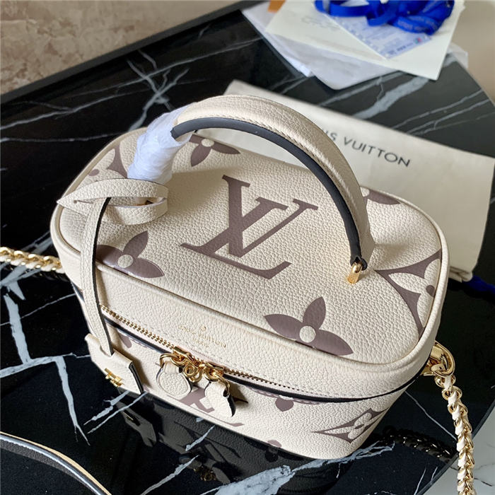 Louis Vuitton VANITY PM Cream/Bois de Rose Pink High