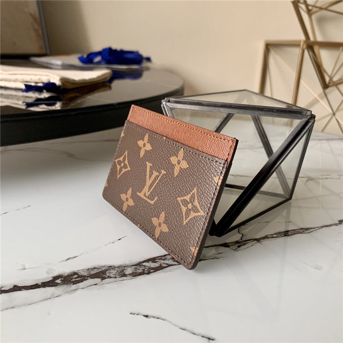 Louis Vuitton CARD HOLDER Monogram Armagnac High