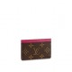 Louis Vuitton CARD HOLDER Monogram Fuchsia High