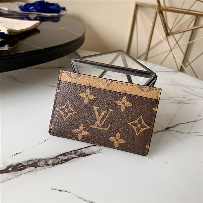 Louis Vuitton CARD HOLDER Monogram & Reverse High