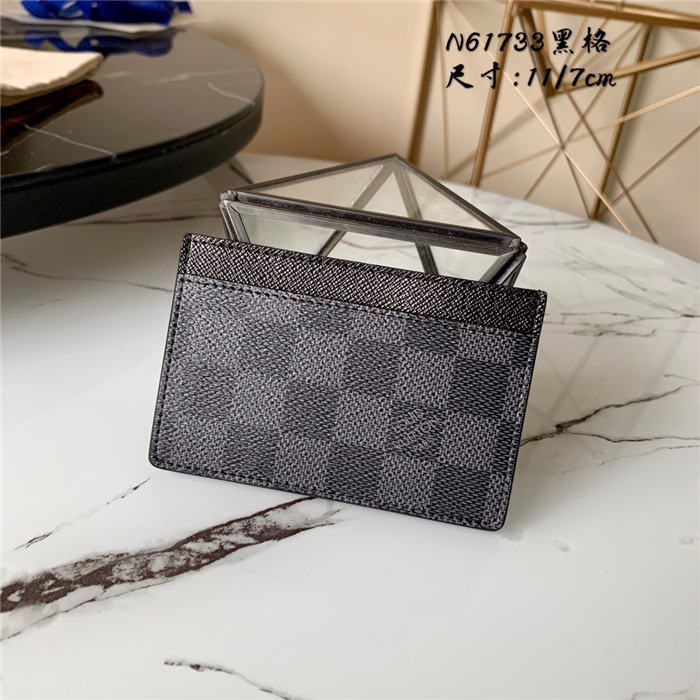 Louis Vuitton CARD HOLDER Damier Graphite High