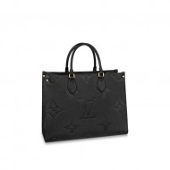 Louis Vuitton ONTHEGO MM Monogram Empreinte Black High