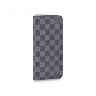 Louis Vuitton ZIPPY WALLET VERTICAL Damier Graphite High