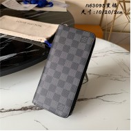 Louis Vuitton ZIPPY WALLET VERTICAL Damier Graphite High