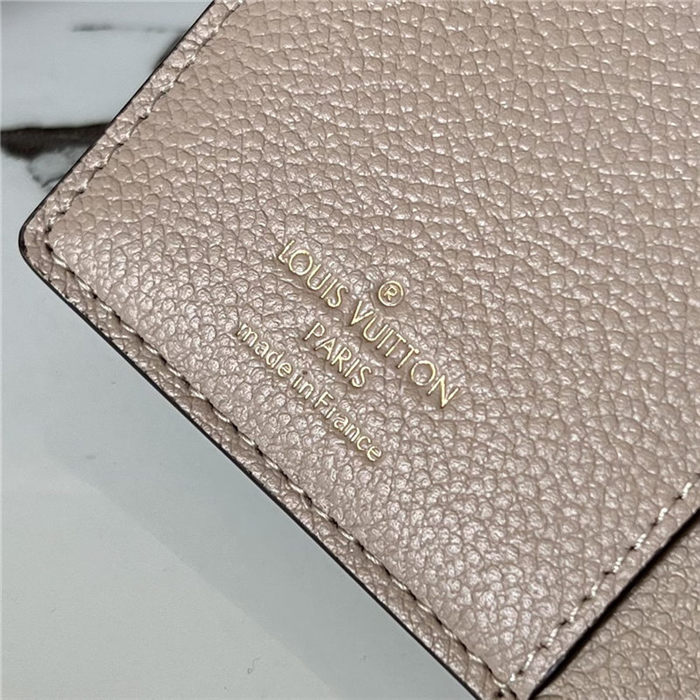 Louis Vuitton CLÉA WALLET Monogram Empreinte M80152 Beige High